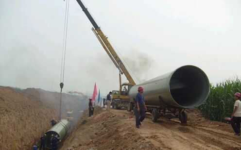 玻璃鋼夾砂管道