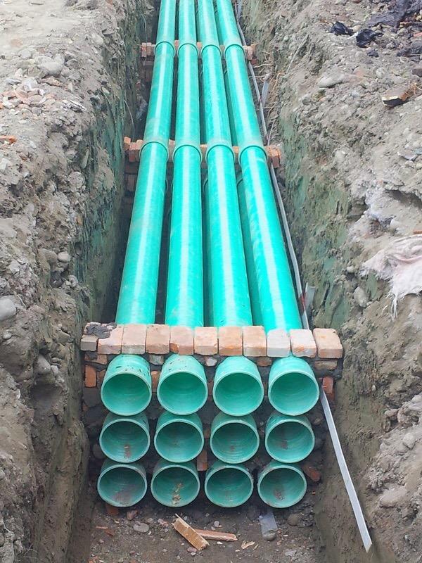 玻璃鋼電纜管施工方案